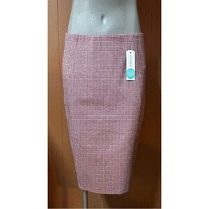 NWT Liverpool for Stitch Fix Bia Knit Pencil Skirt Dark Pink 6 / 28